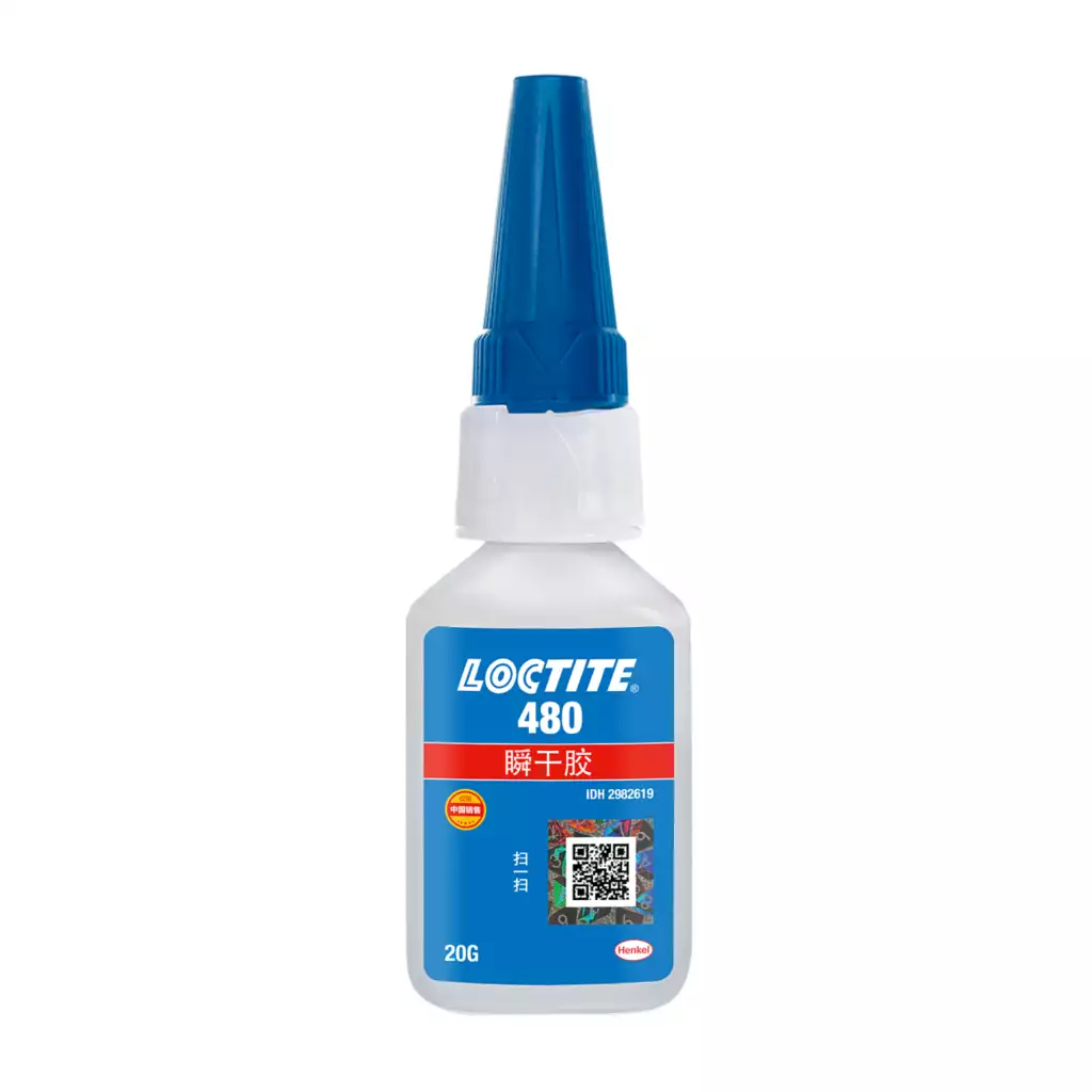 乐泰LOCTITE 480 耐冲击橡胶增强 · 黑色瞬干胶 武汉宜昌襄樊十堰经销商现货